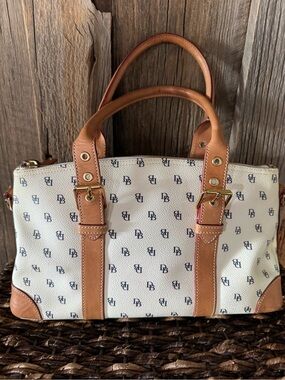 Dooney and Bourke Logo Satchel REHAB